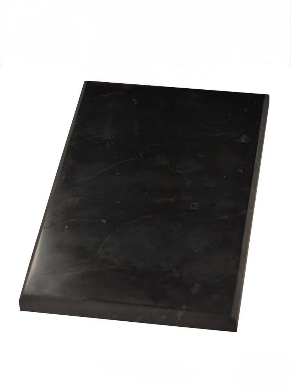 2 Quantity - Polished Shungite Tiles - Real Karelian Shungite Stones